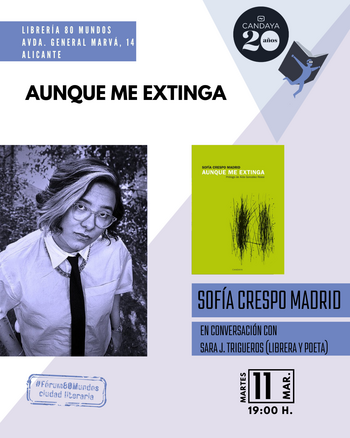 Ciudad Literaria: Aunque que me extinga (Andrea Sofía Crespo Madrid)