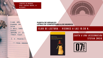 Club de lectura puerta de Herakles: Carta a una desconocida