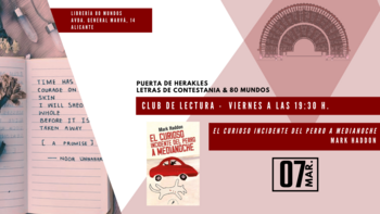 Club de lectura puerta de Herakles: El curioso incidente del perro a medianoche