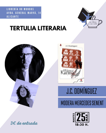 Un libro y un café:  J.C. Domínguez