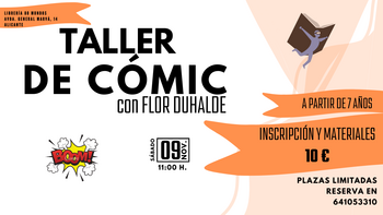 Taller infantil: iniciación al cómic